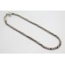 Snake Chain Silver Necklace Unisex Women's Men Solid Handmade Designer A678